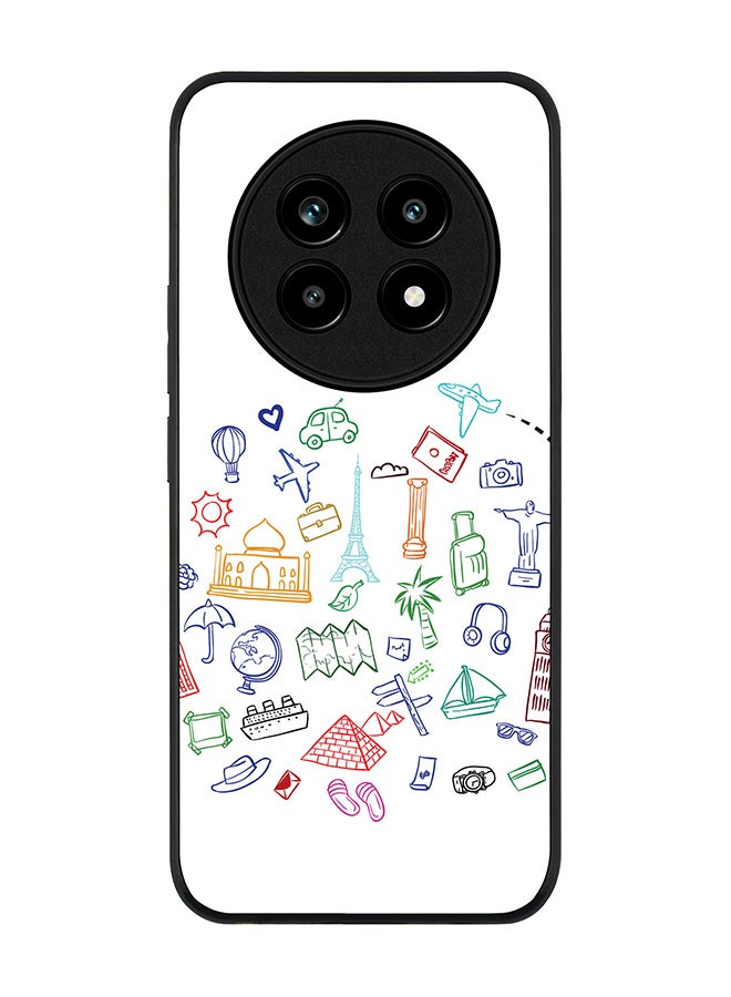 For Realme 13 Pro / 13 Pro+ Case,Slim fit Camera Protection, Shockproof Thin Phone cover  - Traveler